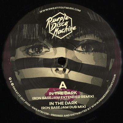 Purple Disco Machine — In The Dark - The Remixes EP vinyl cover