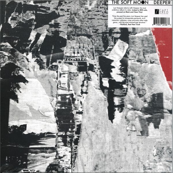 The Soft Moon — DEEPER LP vinyl cover