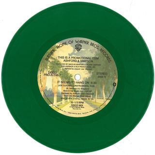 Ashford, Simpson — It Seems To Hang On - Joe Claussell Edit 7" vinyl cover
