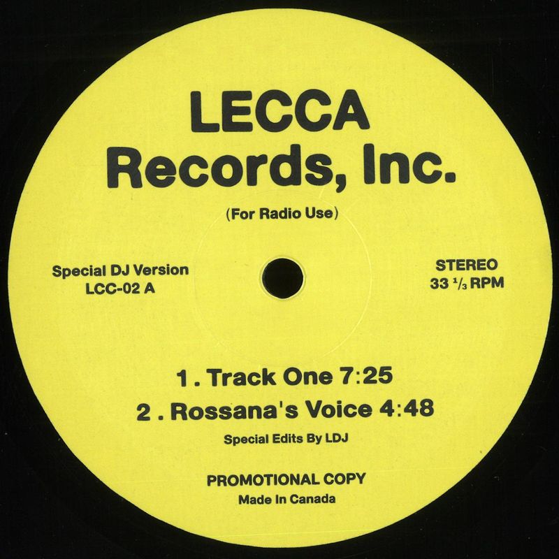 Unknown Artists — Lecca 02 vinyl cover