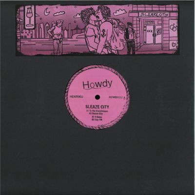 Henriku — Sleaze City vinyl cover