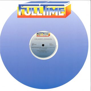 Orlando Johnson — Turn the Music on vinyl cover