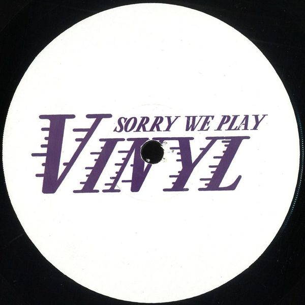 Sorry We Play Vinyl — Sorry We Play Vinyl 5 vinyl cover