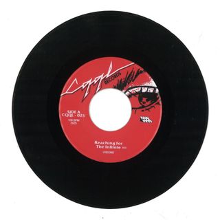 Visions — Reaching For The Infinite / Back To Fire vinyl cover