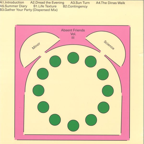 Minor Science — Absent Friends Vol. III LP vinyl cover