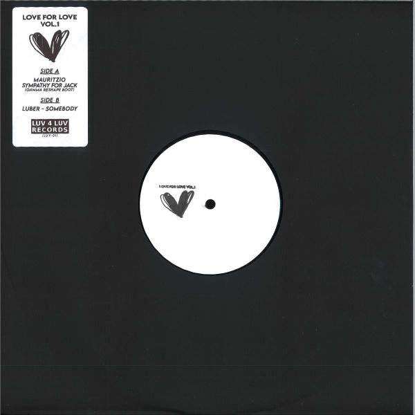 Mauritzio, Luber — Love For Love Vol.1 vinyl cover
