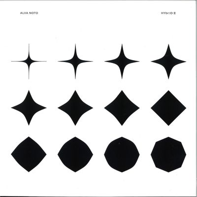 Alva Noto — HYbr:ID II LP 2x12" vinyl cover