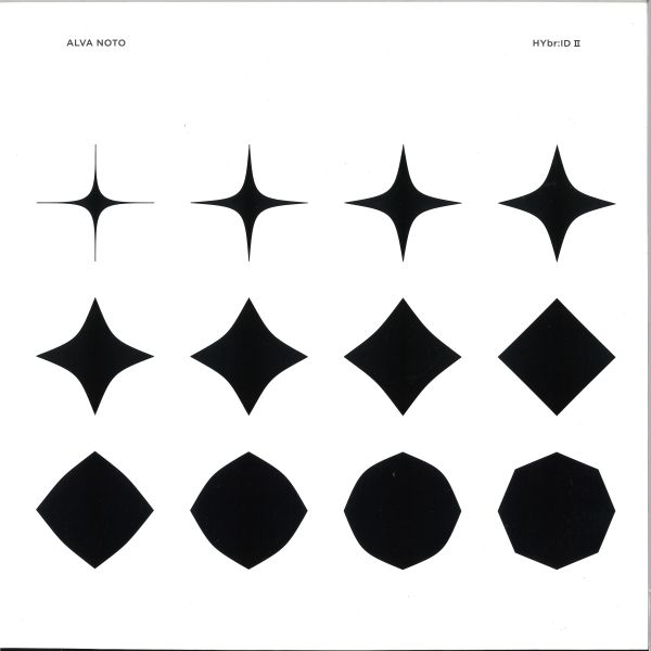 Alva Noto — HYbr:ID II LP 2x12" vinyl cover