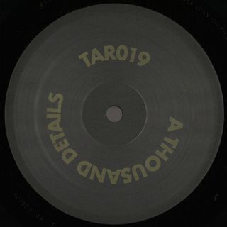 A Thousand Details — Tar 19 vinyl cover