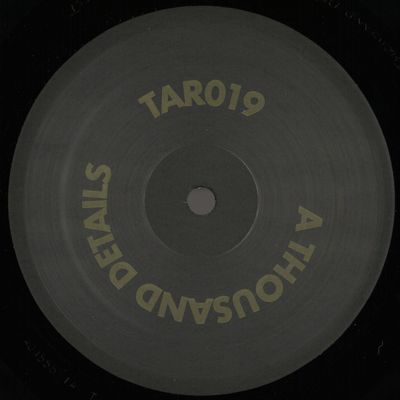 A Thousand Details — Tar 19 vinyl cover