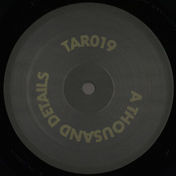 A Thousand Details — Tar 19 vinyl cover