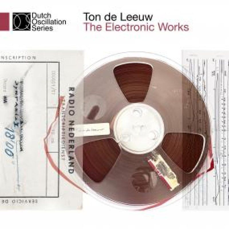 Ton DE Leeuw — THE ELECTRONIC WORKS LP 4x12" vinyl cover