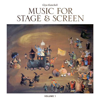 Giya Kancheli — Music for Stage and Screen (LP 2x12") vinyl cover