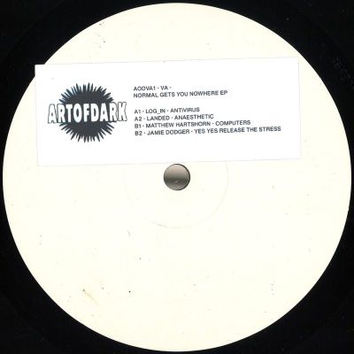Various — Normal Gets You Nowhere EP vinyl cover