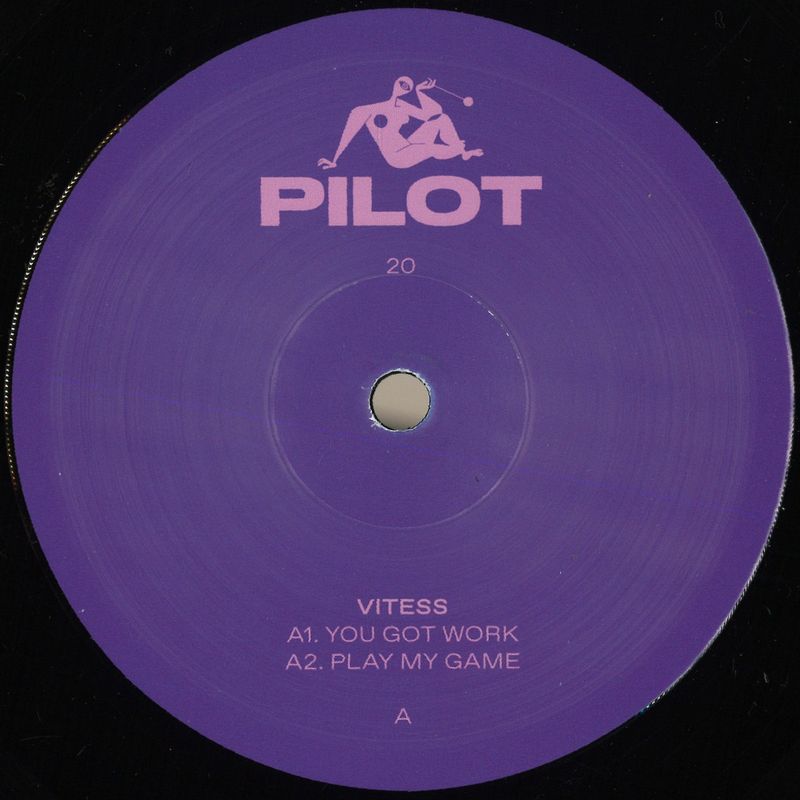 Vitess, Robin Graham — PILOT 20 vinyl cover