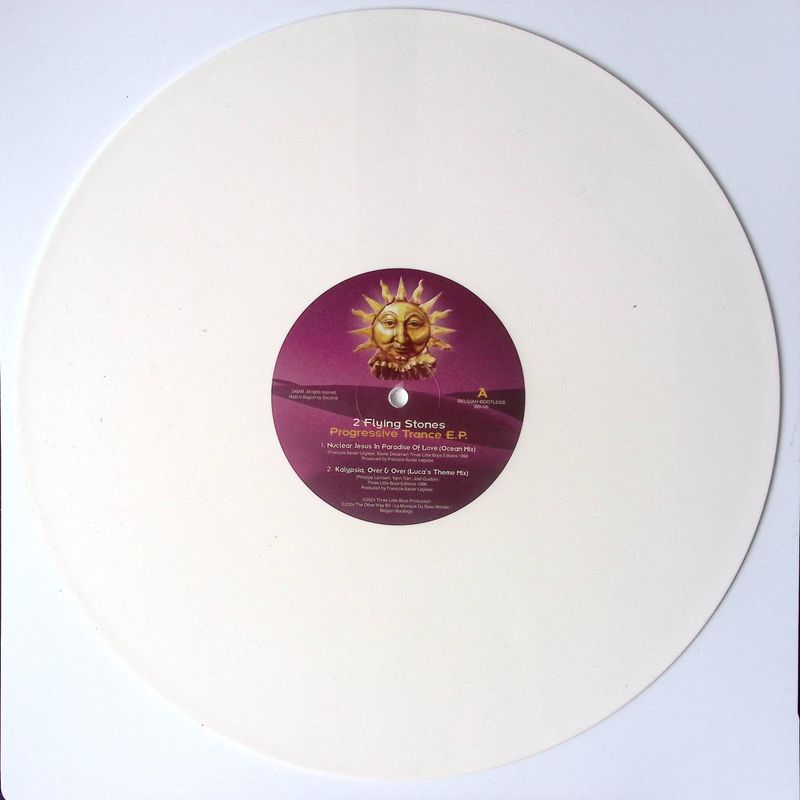 2 Flying Stones — PROGRESSIVE TRANCE E.P. vinyl cover