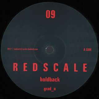 Grad_u — Redscale 09 vinyl cover