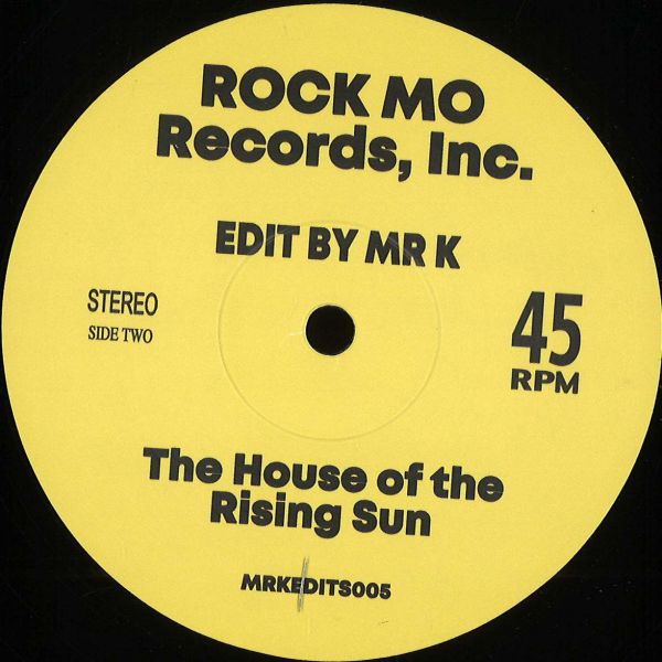 Mr K Edits — Mr K Edits, Vol. 5 vinyl cover
