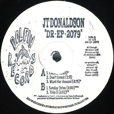 Jt Donaldson — DR-EP-2079 vinyl cover