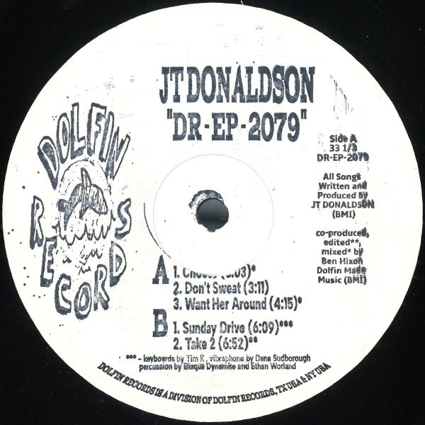 Jt Donaldson — DR-EP-2079 vinyl cover
