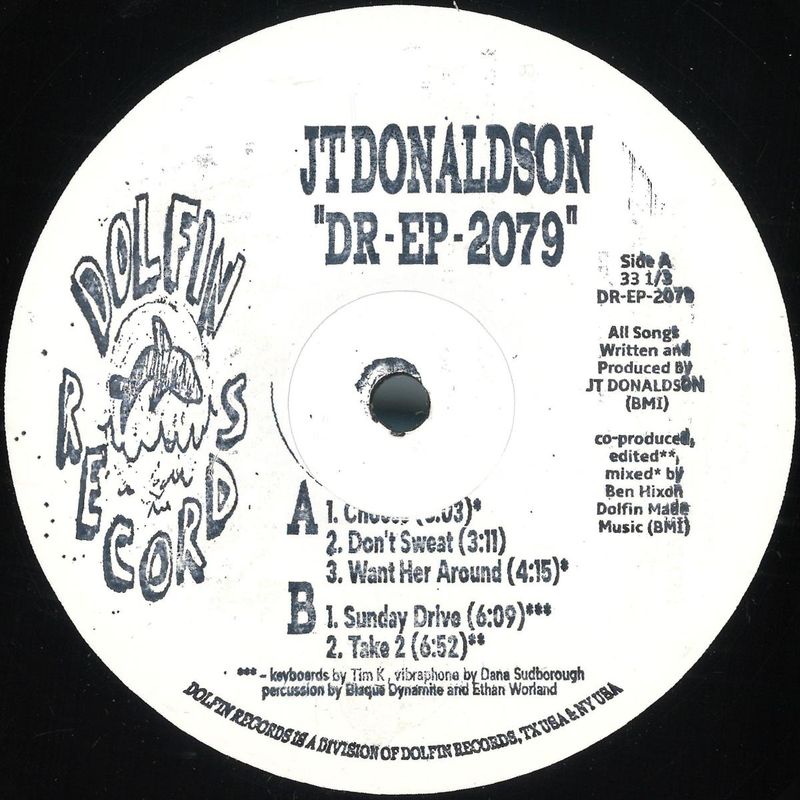 Jt Donaldson — DR-EP-2079 vinyl cover