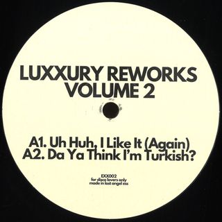 Luxxury — Reworks Volume 2 vinyl cover