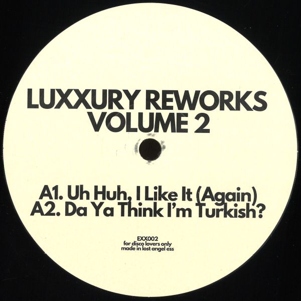 Luxxury — Reworks Volume 2 vinyl cover