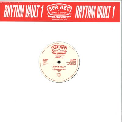 Julio J — Rhythm Vault 1 vinyl cover