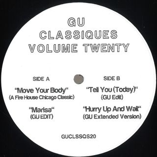 Glenn Underground — Classiques Vol. 20 vinyl cover
