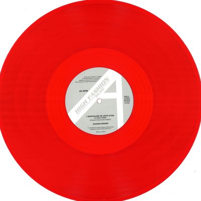 Sharon Brown — I SPECIALIZE IN LOVE vinyl cover