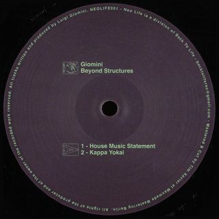 Giomini — Beyond Structures vinyl cover