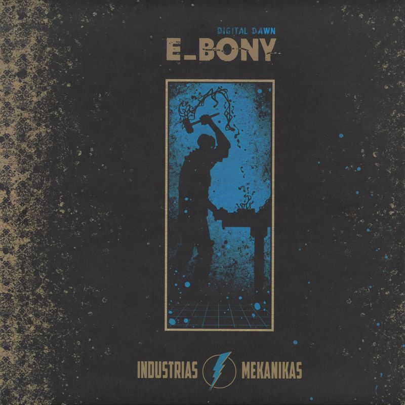 E-Bony — DIGITAL DAWN LP 2x12" vinyl cover