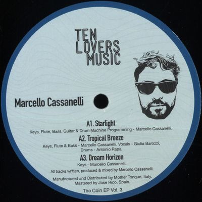 Marcello Cassanelli, Caruso, Helen McCormack — The Coin EP Vol.3 vinyl cover