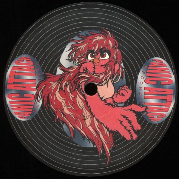 DJ Elmo, DJ OZ-E, DJ Infinite — Trouble In Toytown EP vinyl cover