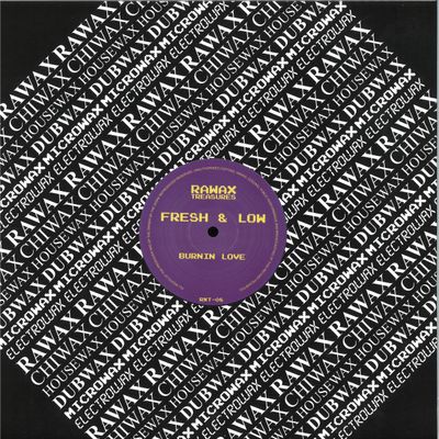 Fresh, Low — Burnin Love vinyl cover
