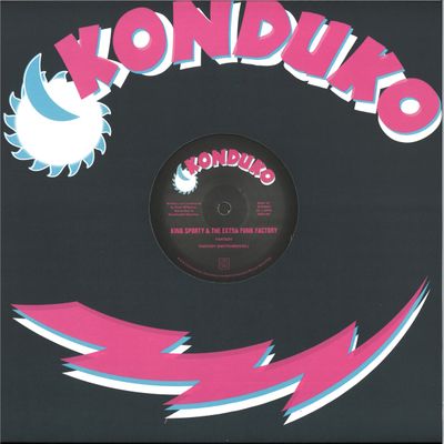 King Sporty, The Extra Funk Factory — Fantasy vinyl cover