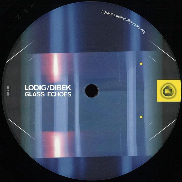 Dibek, Lodig — Glass Echoes vinyl cover