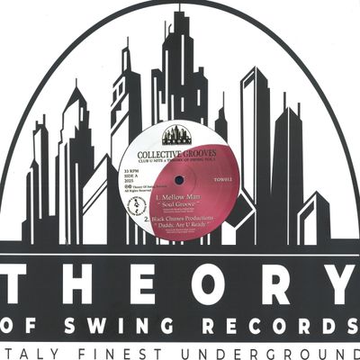Mellow Man, Black Chunes Productions, St. David, Wildbox — Collective Grooves Vol. 1 vinyl cover