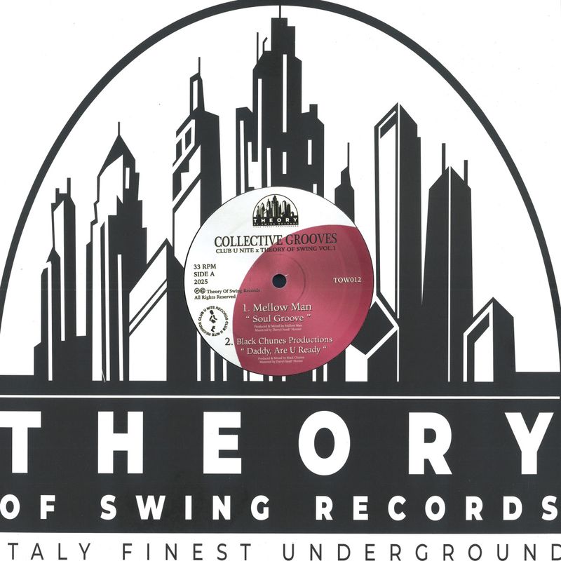 Mellow Man, Black Chunes Productions, St. David, Wildbox — Collective Grooves Vol. 1 vinyl cover