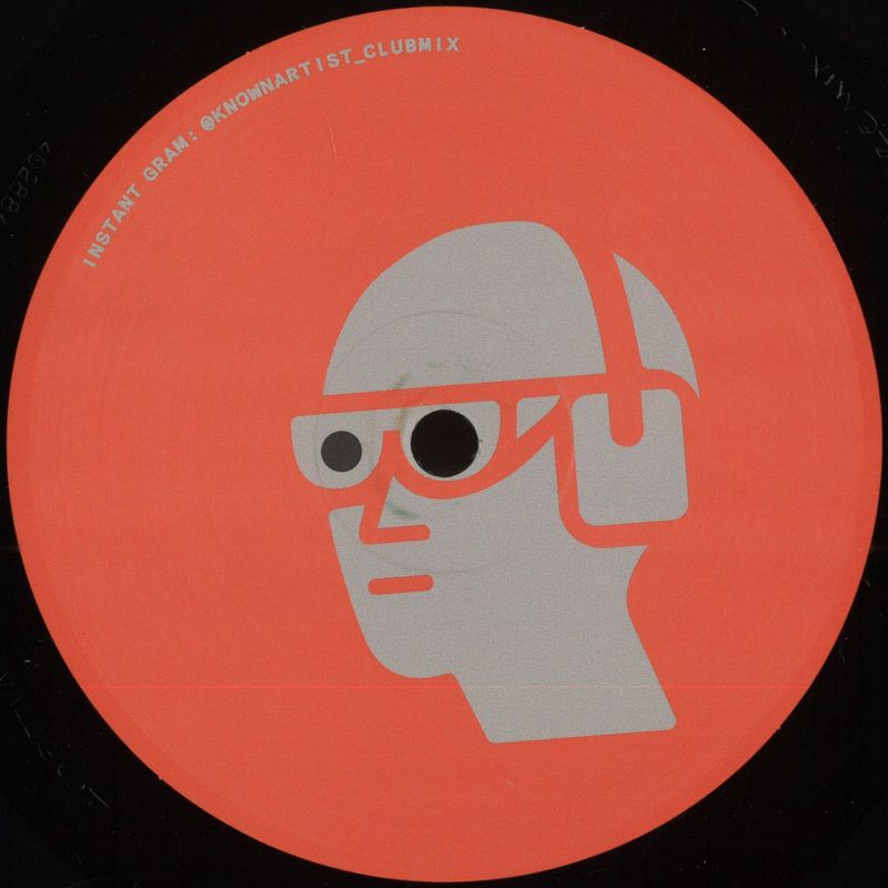 Known Artist — CLUBREMIX002 vinyl cover
