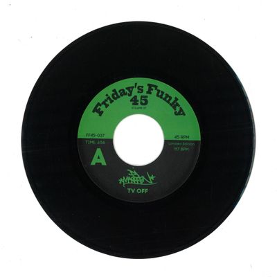DJ Marrrtin — TV Off / Que Se Sepa (7") vinyl cover