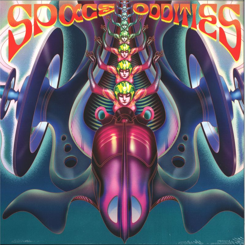 Bernard Fevre — SPACE ODDITIES - 1976/1985 LP vinyl cover