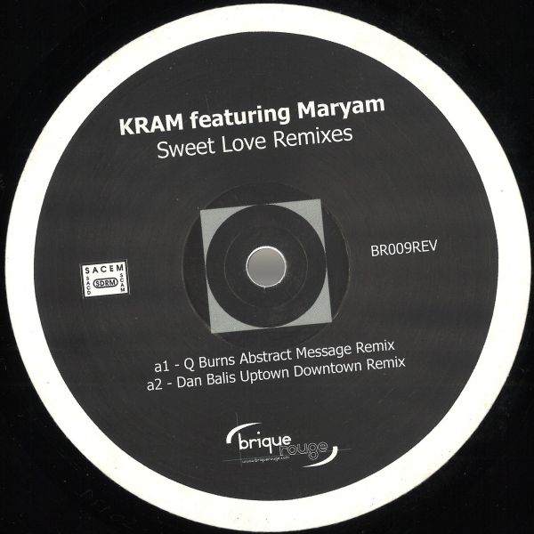 Kram — Sweet Love Remixes vinyl cover