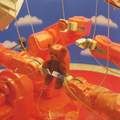 Rolando Simmons — Animatronics 2x12 vinyl cover