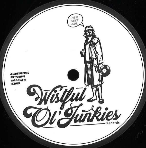 Wistful Ol' Junkies All Stars/Lip&Colorina — Tribute to Anthony Wayne Moore/Emirates of Ylaruam vinyl cover