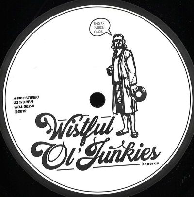 Wistful Ol' Junkies All Stars/Lip&Colorina — Tribute to Anthony Wayne Moore/Emirates of Ylaruam vinyl cover