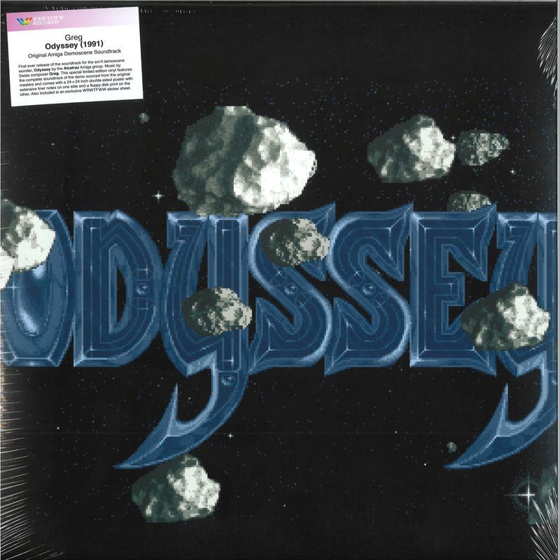 Greg — Odyssey (Original Amiga Demoscene Soundtrack) vinyl cover
