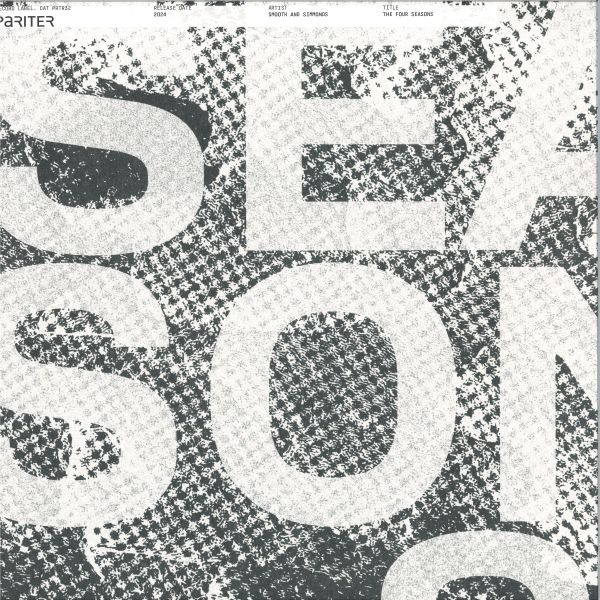 Smooth, Simmonds — The Four Seasons vinyl cover