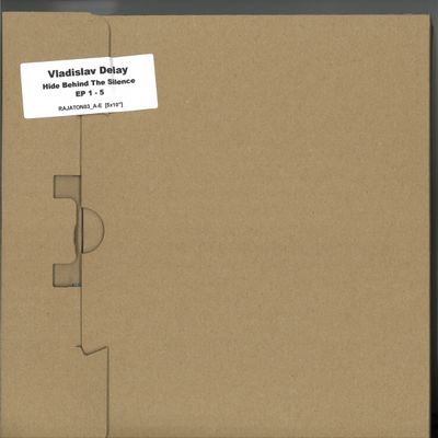 Vladislav Delay — Hide Behind The Silence EP 1 - 5 (5x10") vinyl cover
