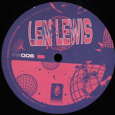 Len Lewis — Joy / Skip Up vinyl cover